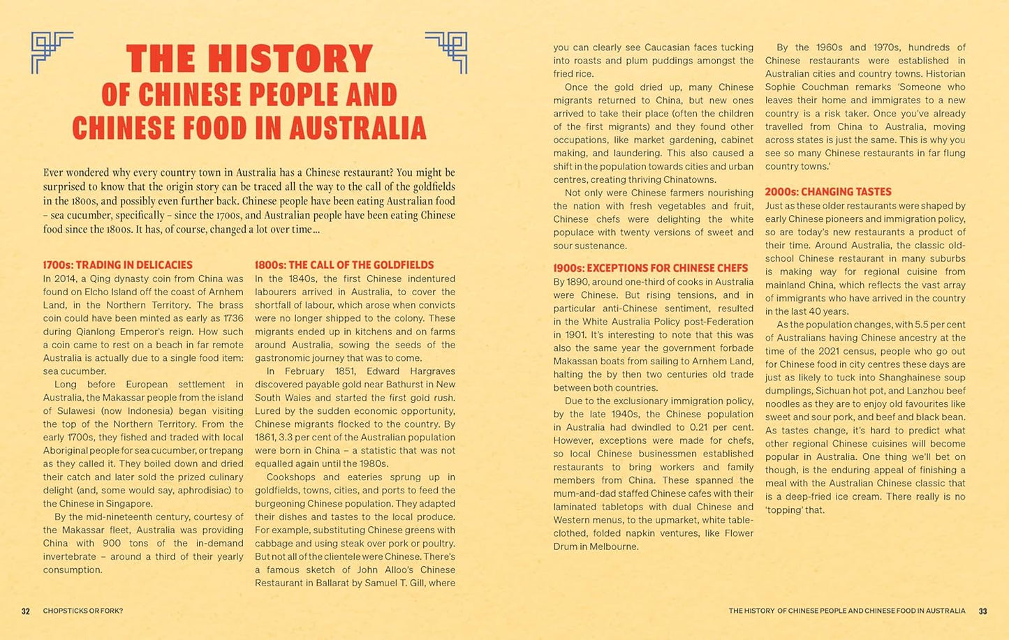 Chopsticks or Fork: Recipes and Stories from Australia’s Regional Chinese Restaurants