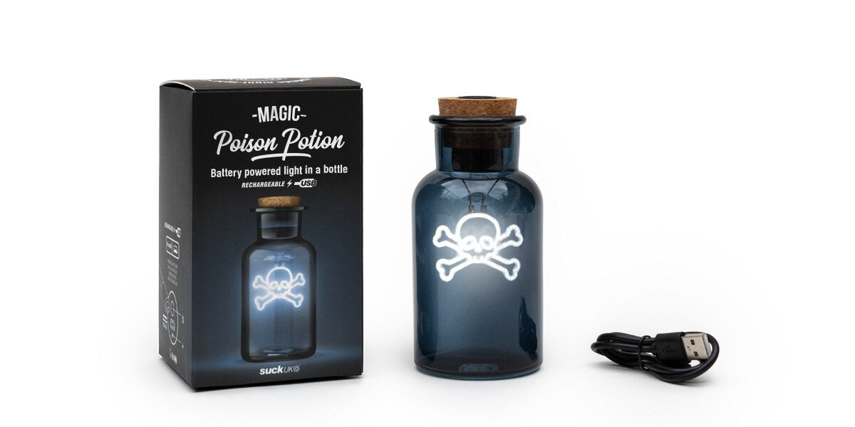 Suck UK: Apothecary Bottle Poison Potion Light