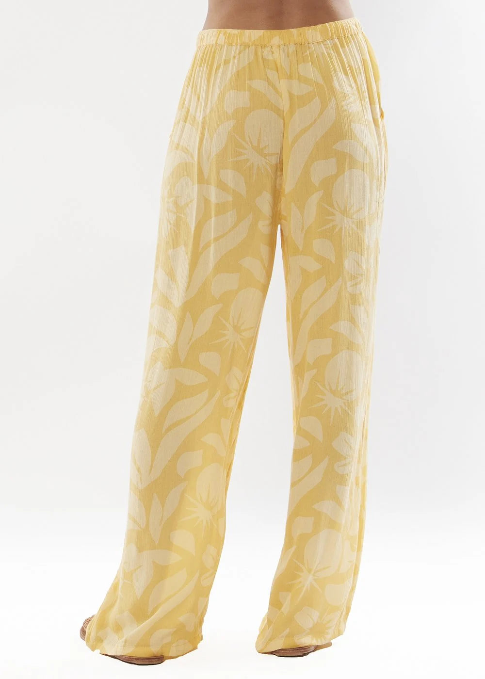 Amuse Society Beach Bliss Woven Pant Sunbeam