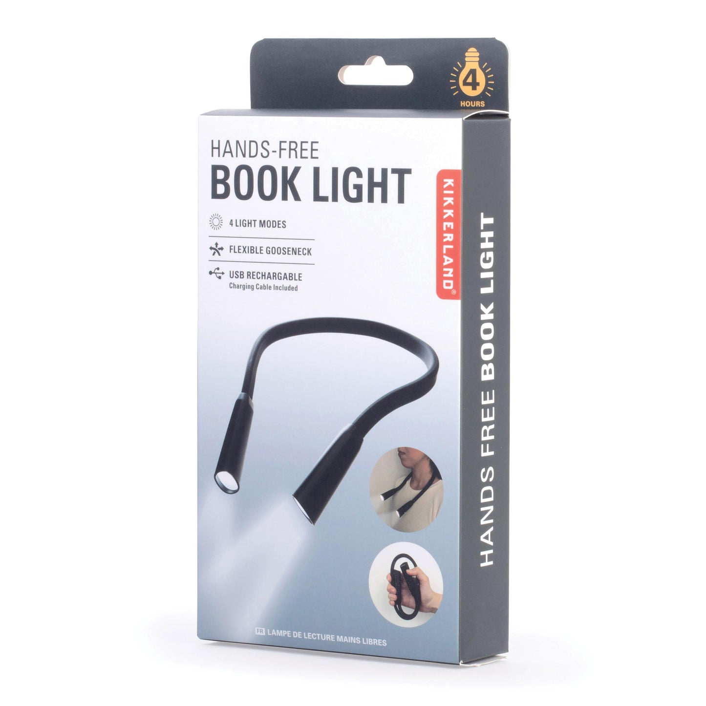 Kikkerland Hands Free Book Light