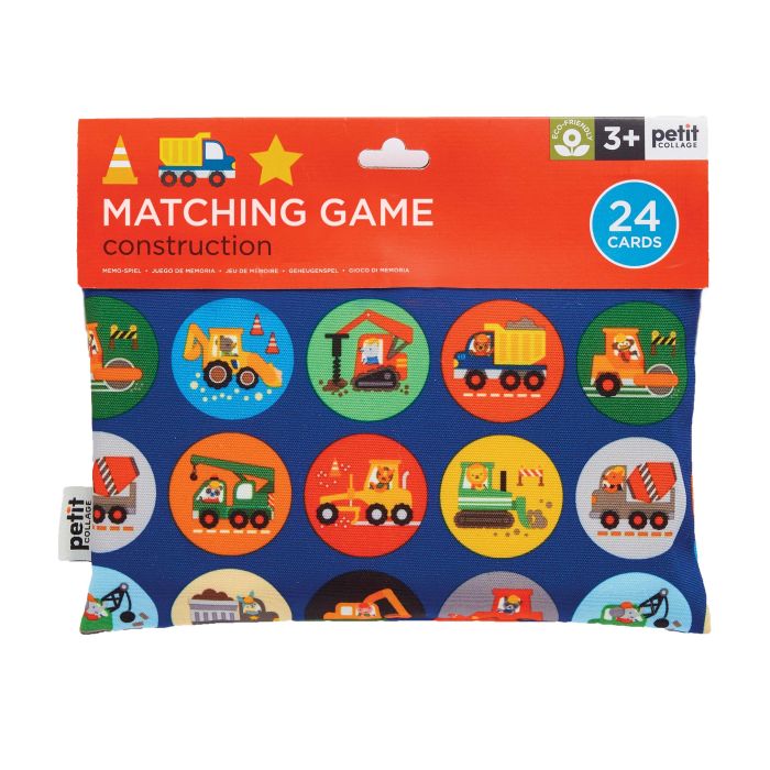 Petit Collage Construction On-The-Go Matching Game