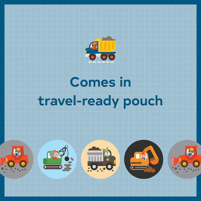 Petit Collage Construction On-The-Go Matching Game