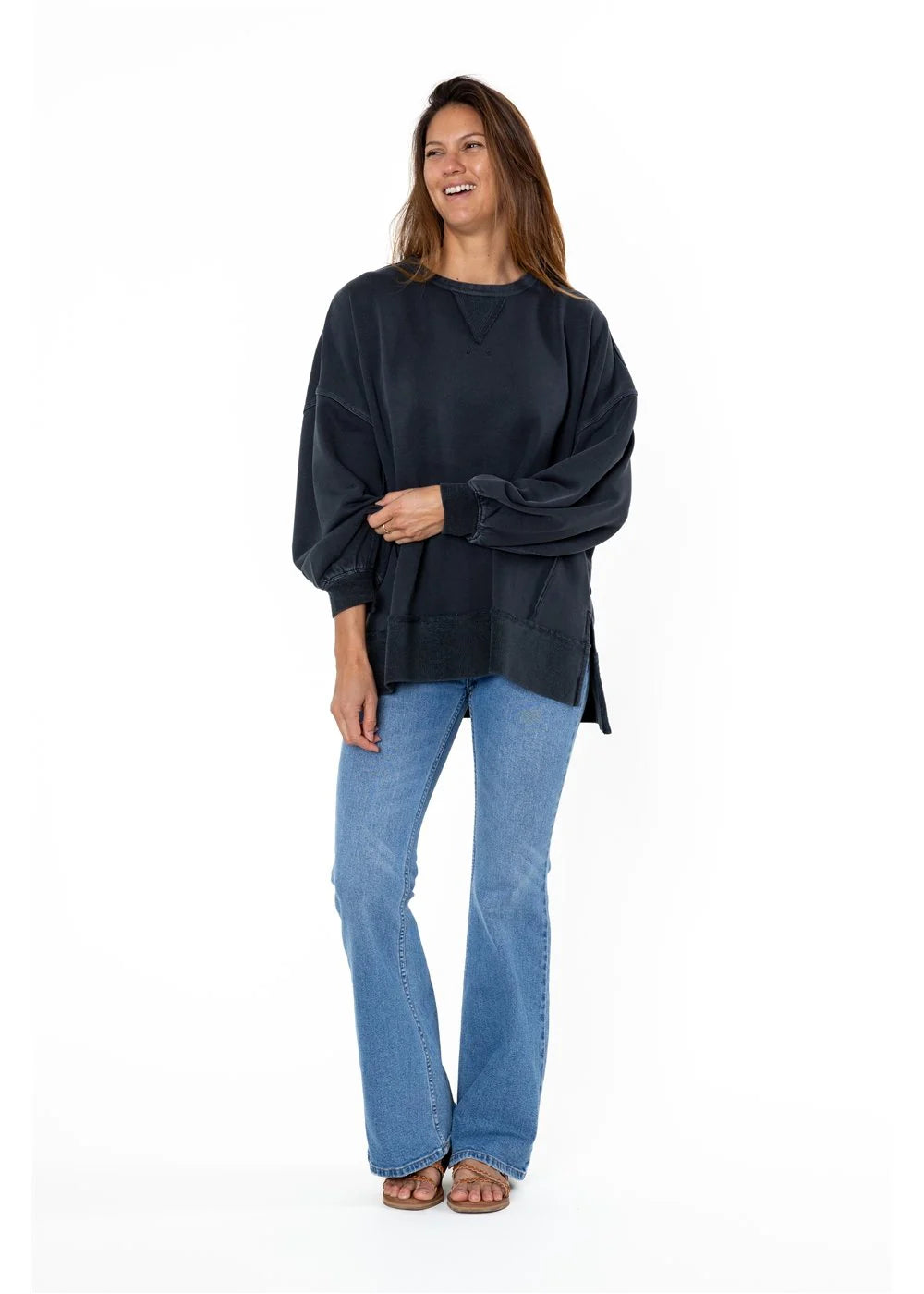 Amuse Society My Best Friend Fleece Black