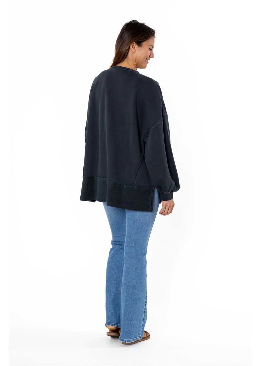 Amuse Society My Best Friend Fleece Black