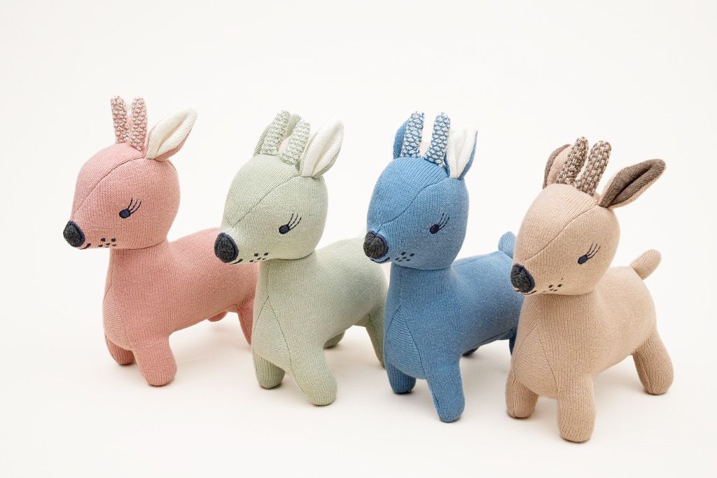 D)Lux Gala Gazelle Knit Toy - Urban Depot Leederville