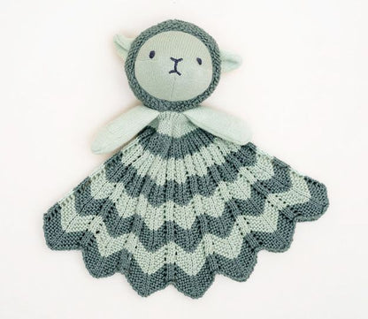 D)Lux Snuggle Sheep Knit Comforter