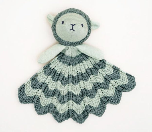 D)Lux Snuggle Sheep Knit Comforter