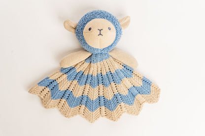 D)Lux Snuggle Sheep Knit Comforter