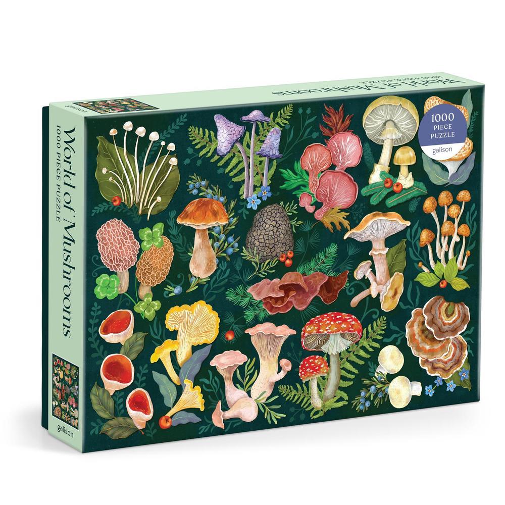 World of Mushrooms 1000 piece puzzle - Urban Depot Leederville