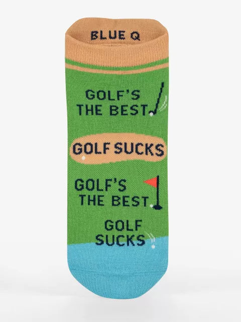 Blue Q Sneaker Socks