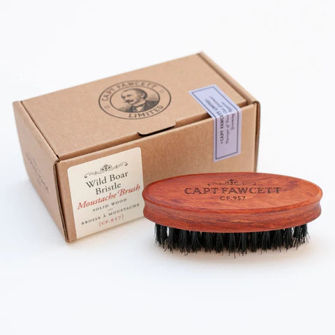 Captain Fawcett Boar Bristle Moustache Brush