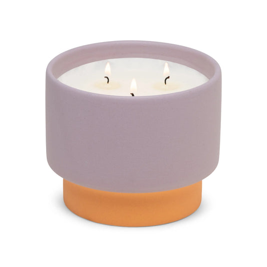 Paddywax Colour Block Candle - Violet & Vanilla