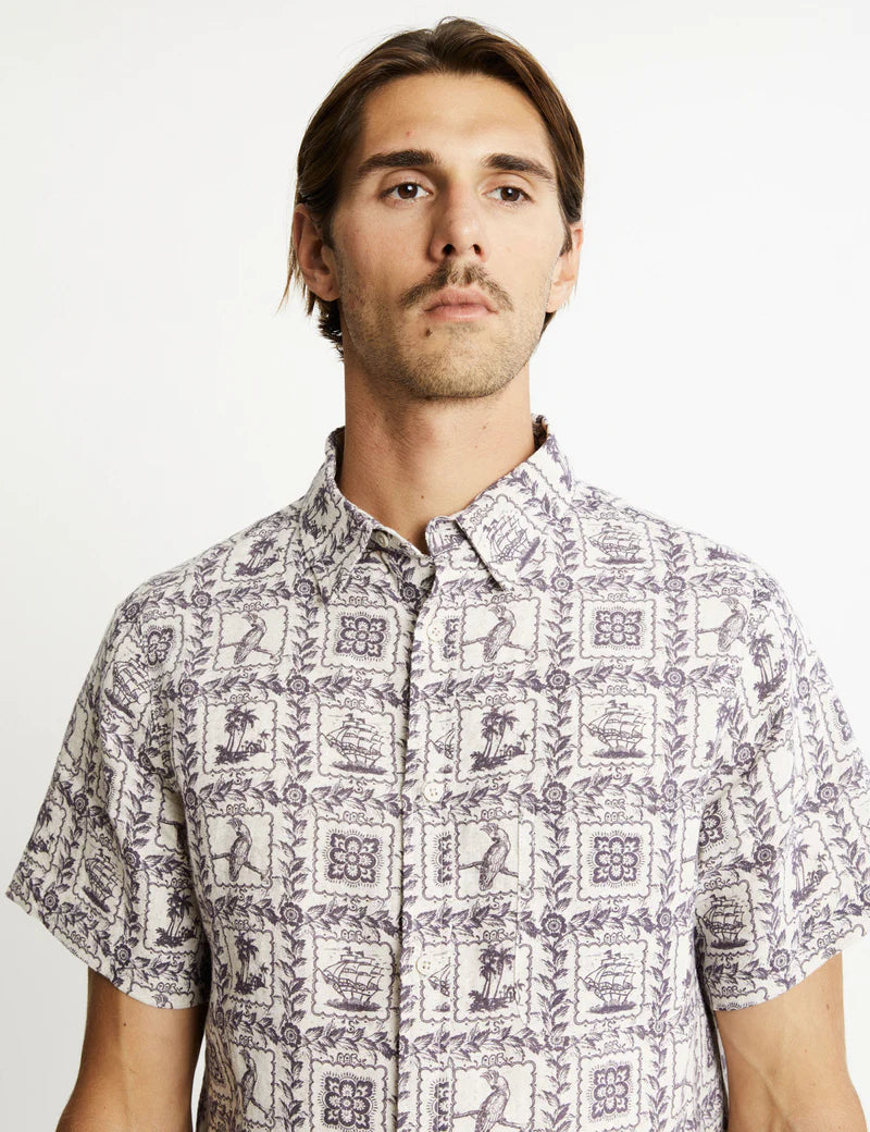 Mr Simple Earl BBQ S/S Shirt Watergoes