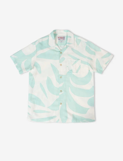 Mr Simple Palm Cuban SS Shirt