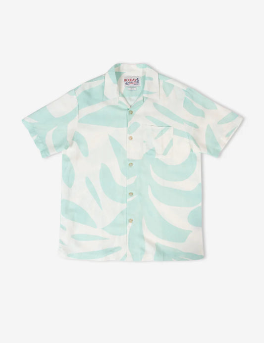 Mr Simple Palm Cuban SS Shirt
