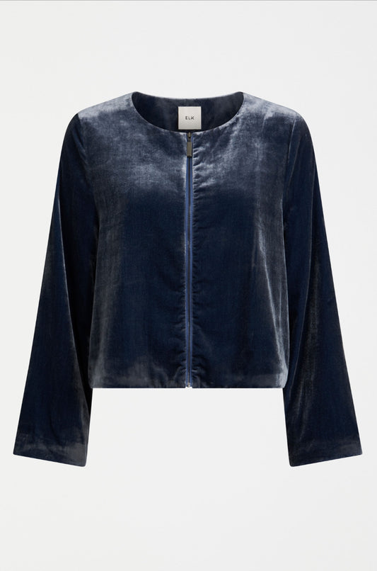 Elk Suuri Zip Jacket Blue Steel