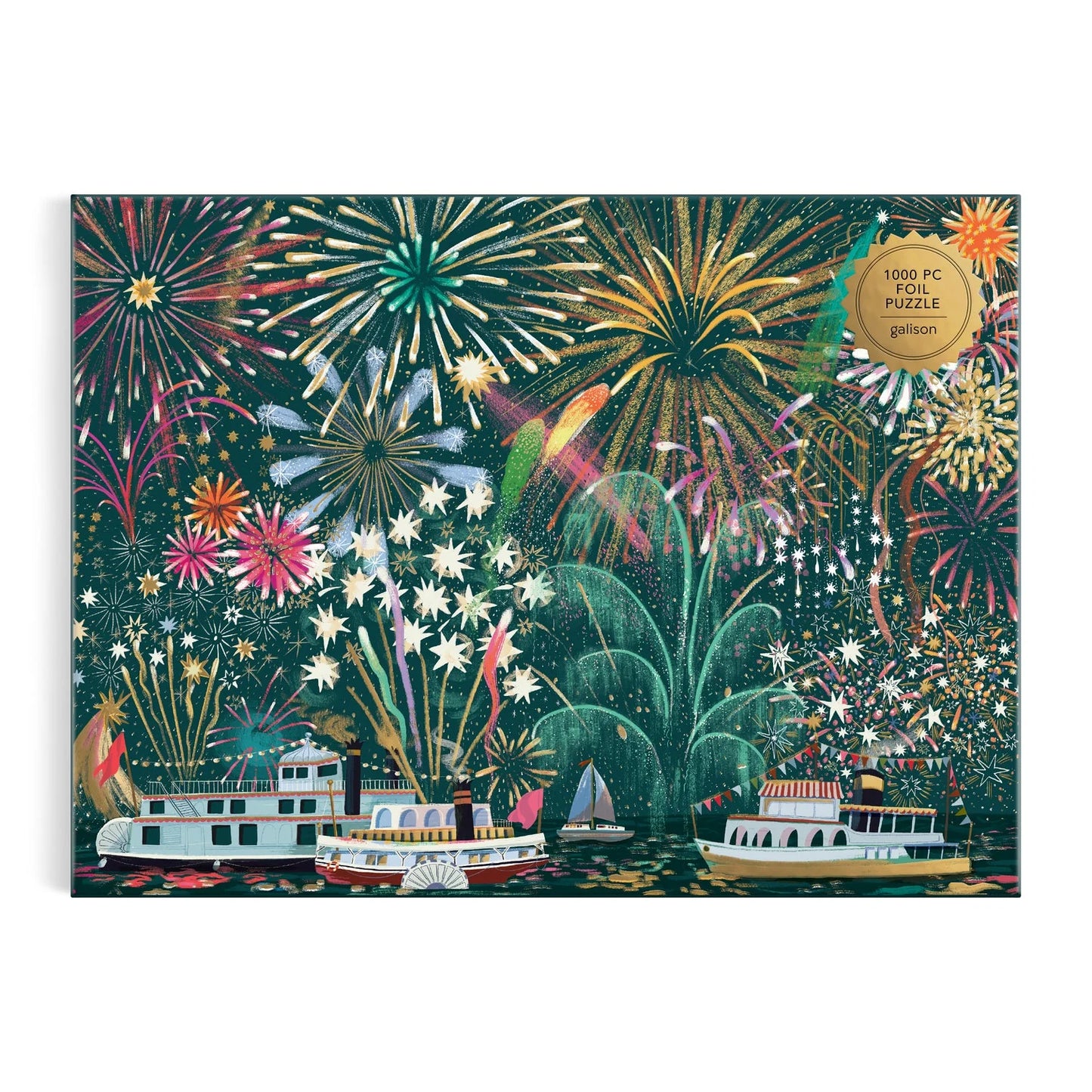 Fireworks Jubilee Foil Puzzle 1000 Piece
