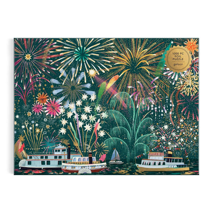 Fireworks Jubilee 1000 Piece Foil Puzzle