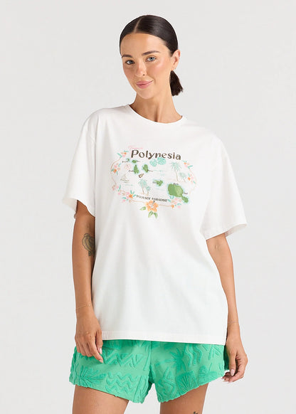 Poolside Paradise Isola Tee White