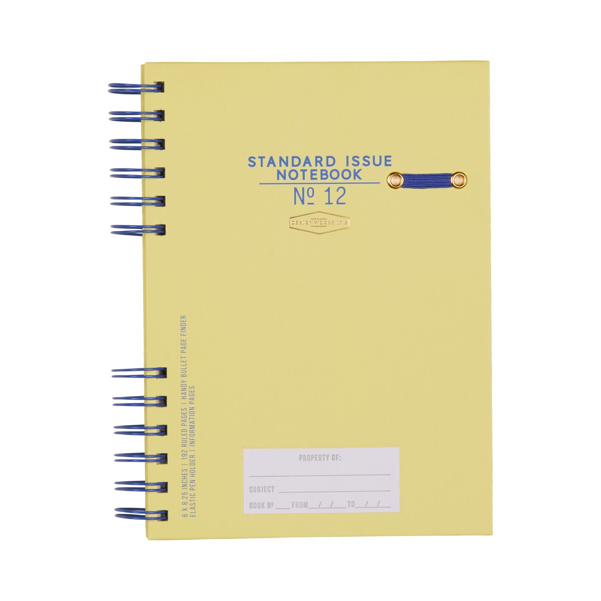 Standard Issue Planner Notebook No. 12