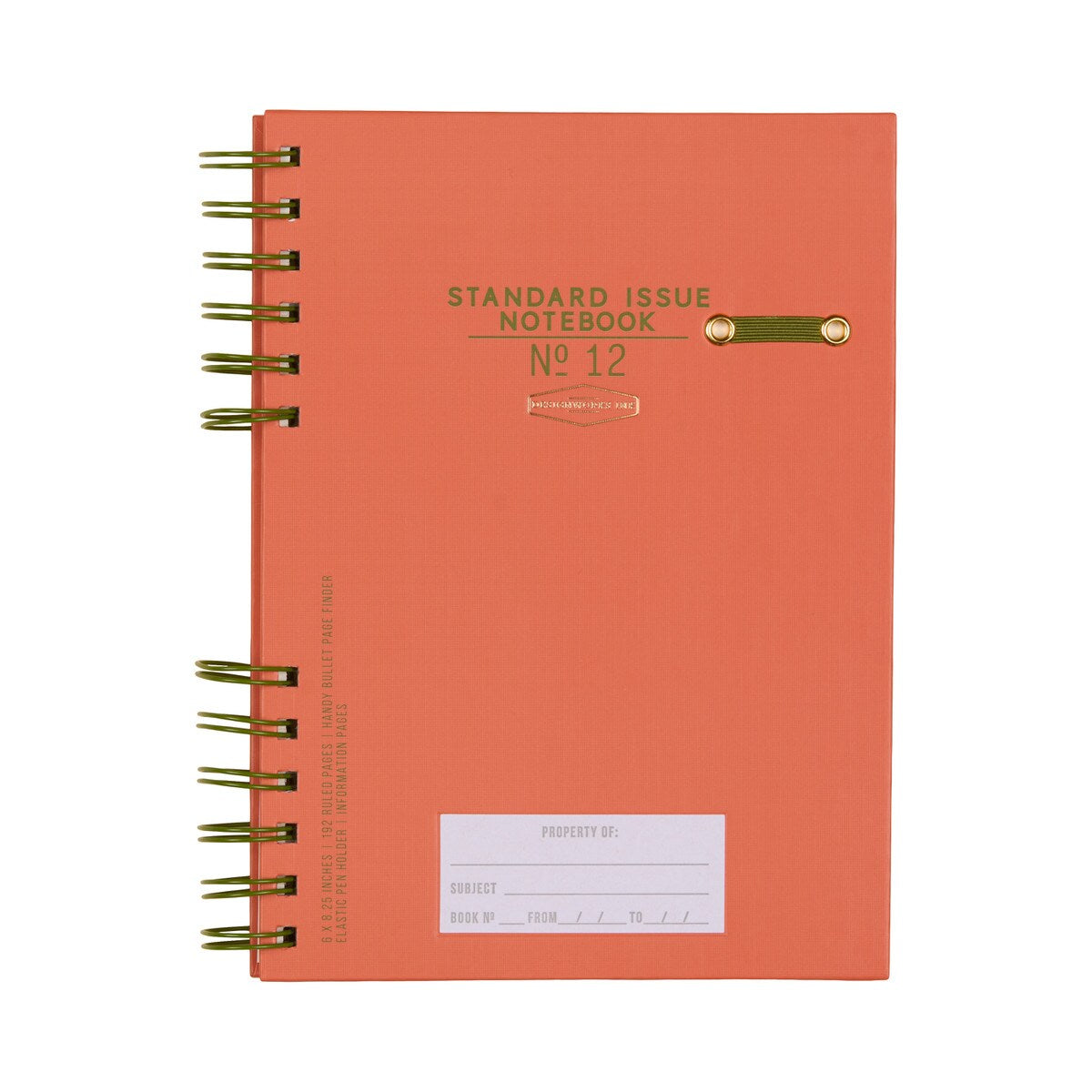 Standard Issue Planner Notebook No. 12