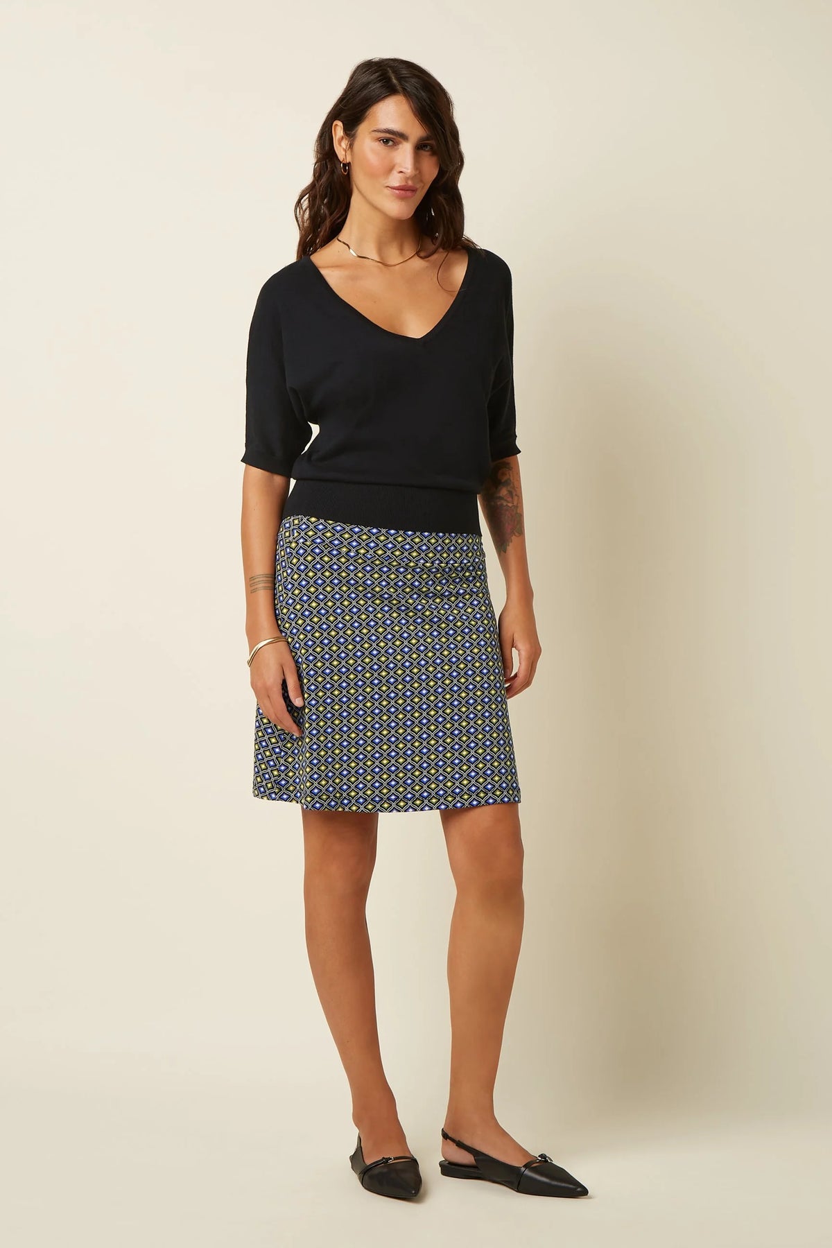 King Louie Border Skirt Blend