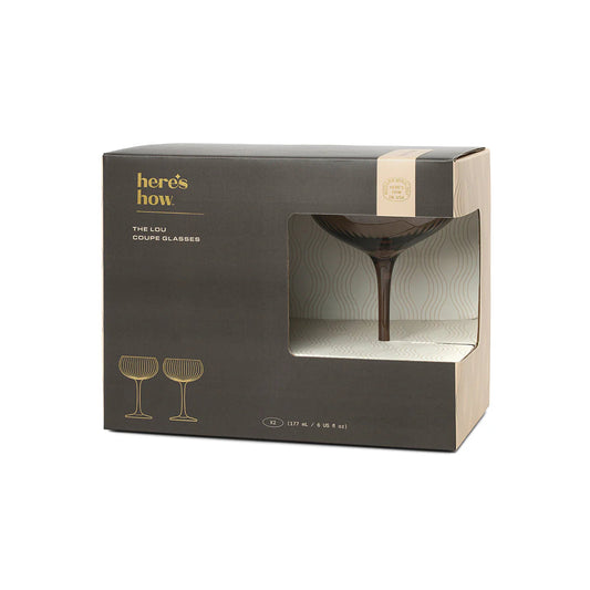 Here's How The Lou Coup Class (set of 2) - Urban Depot Leederville