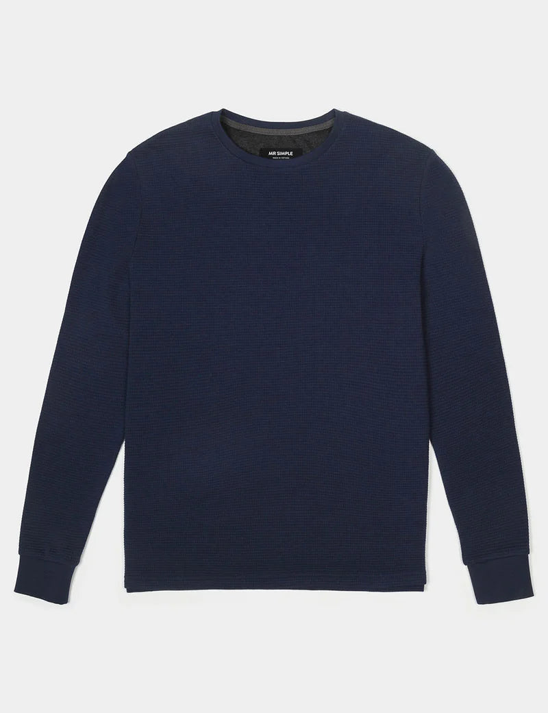 Mr Simple Smith Long Sleeve Waffle