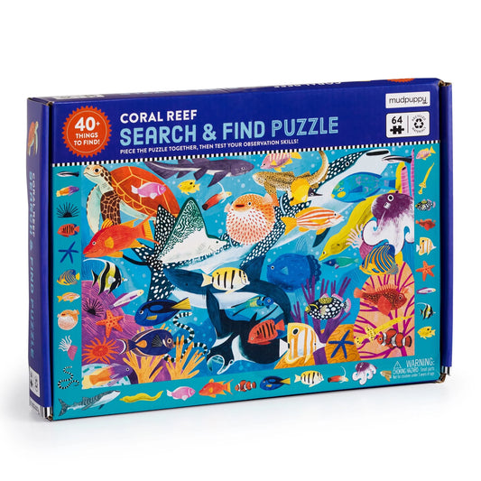 Coral Reef Search & Find 64 Piece Puzzle