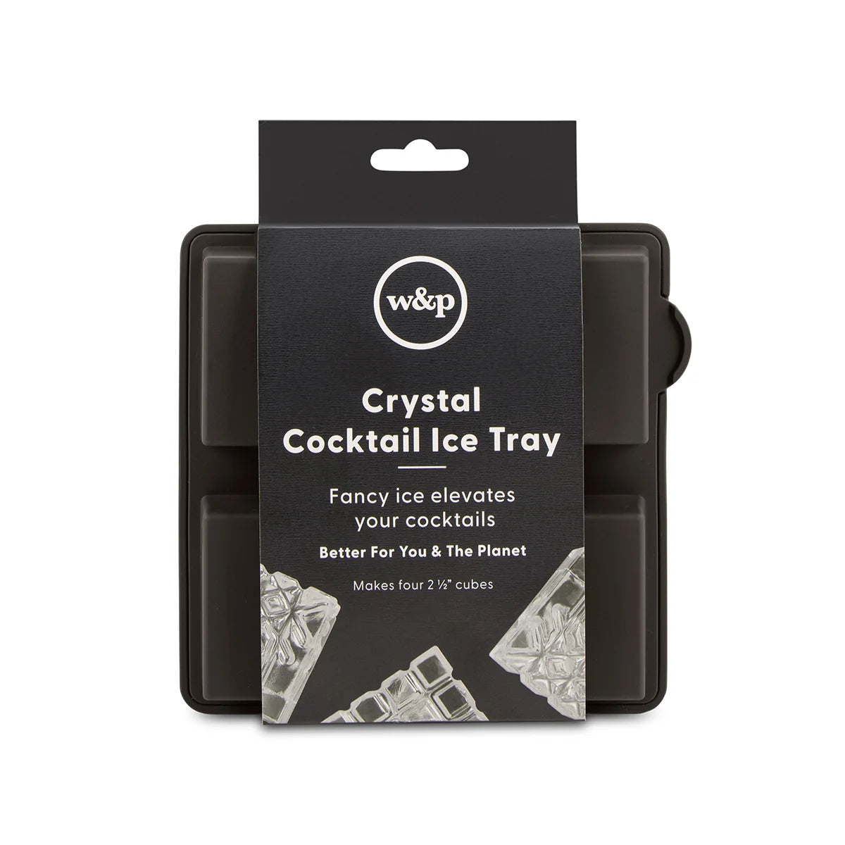 W & P Cocktail Crystal Ice Tray