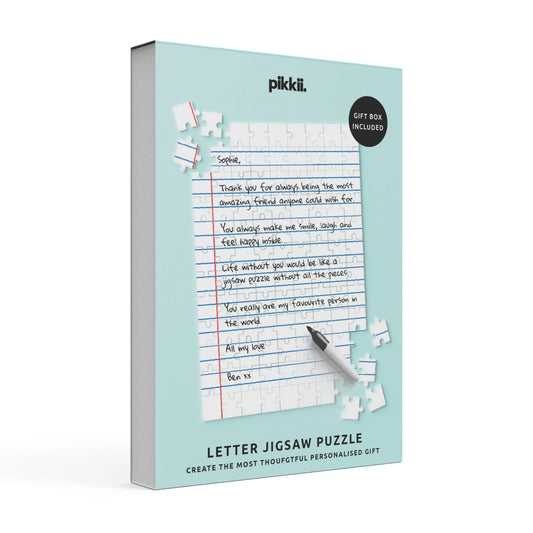 Pikii Jigsaw Puzzle Kit Letter