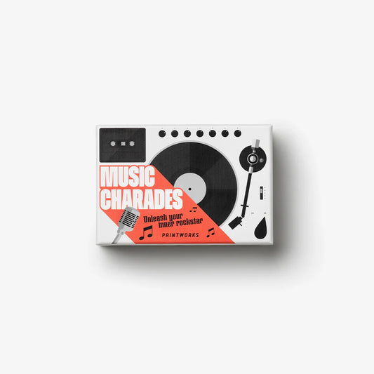 Printworks Music Charades Card Game