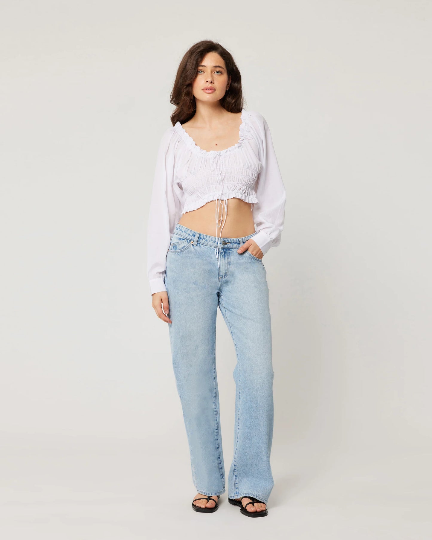 Rolla's Heidi Low Rise Jean Longbeach