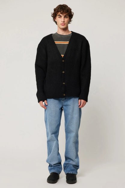 Rolla's Teddy Cardigan Black
