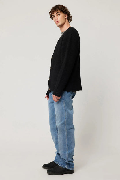 Rolla's Teddy Cardigan Black
