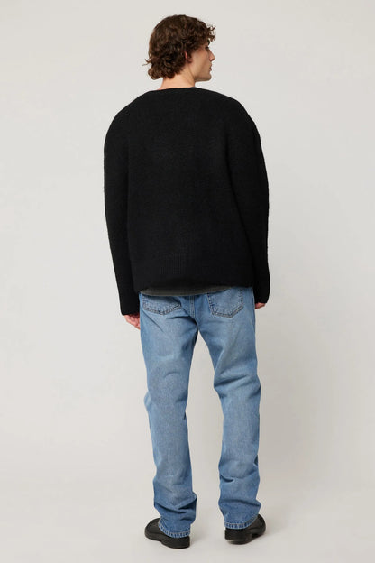 Rolla's Teddy Cardigan Black