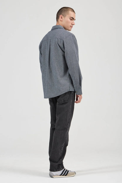 Rolla's Prep Mini Check Long Sleeve Shirt