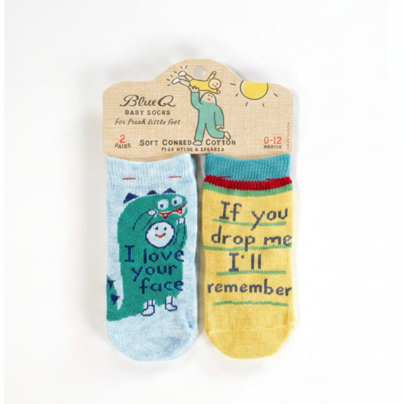 Blue Q Baby Socks