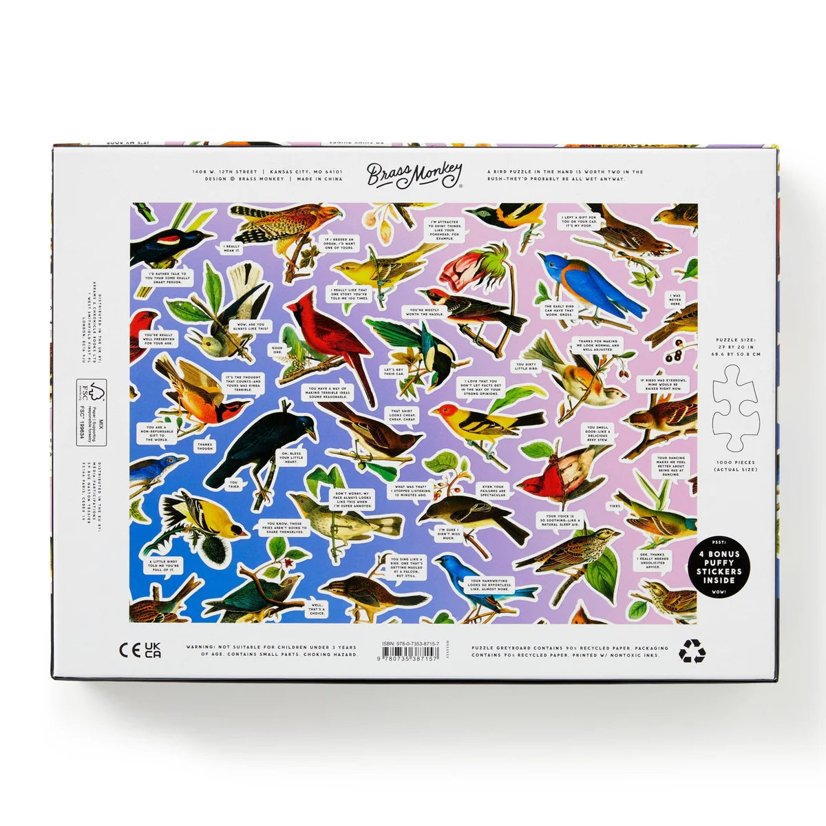 Salty Birds 1000 Piece Puzzle