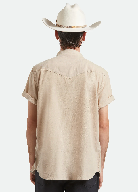 Brixton S/S Ford Western Shirt Khaki