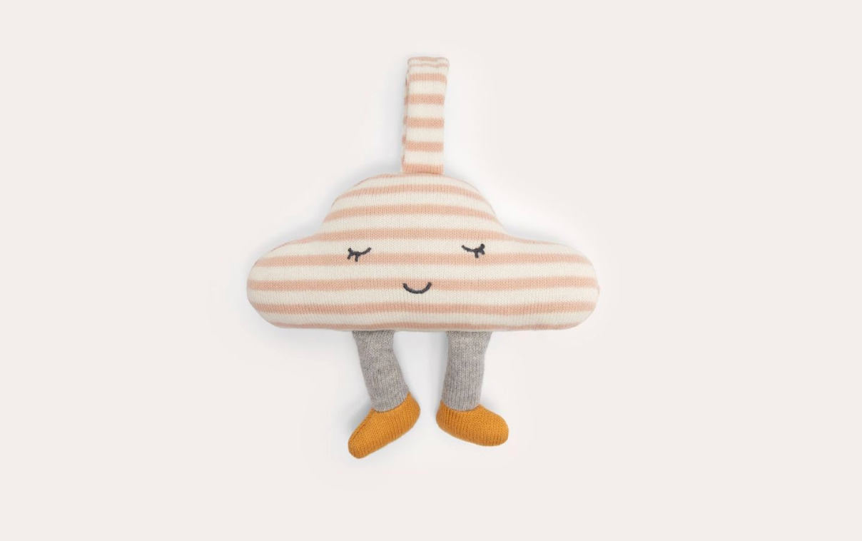 Cloud Knit Crinkle Toy