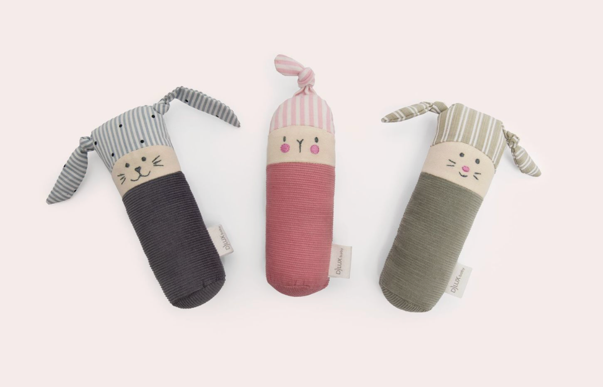 The Whisker Trio Squeaky Toys