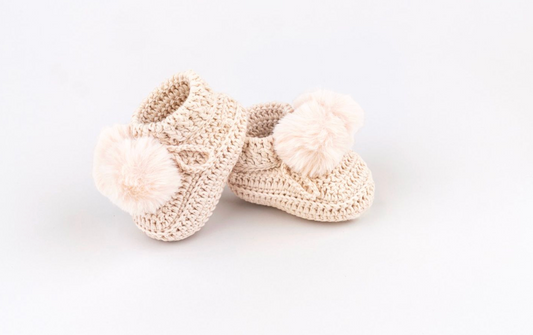 Topsy Pom Pom Bootees