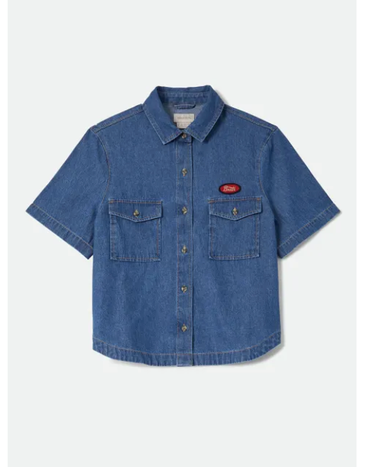 Brixton Mechanics Womens S/S Woven Shirt