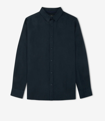 Mr Simple Linen Long Sleeve Shirt