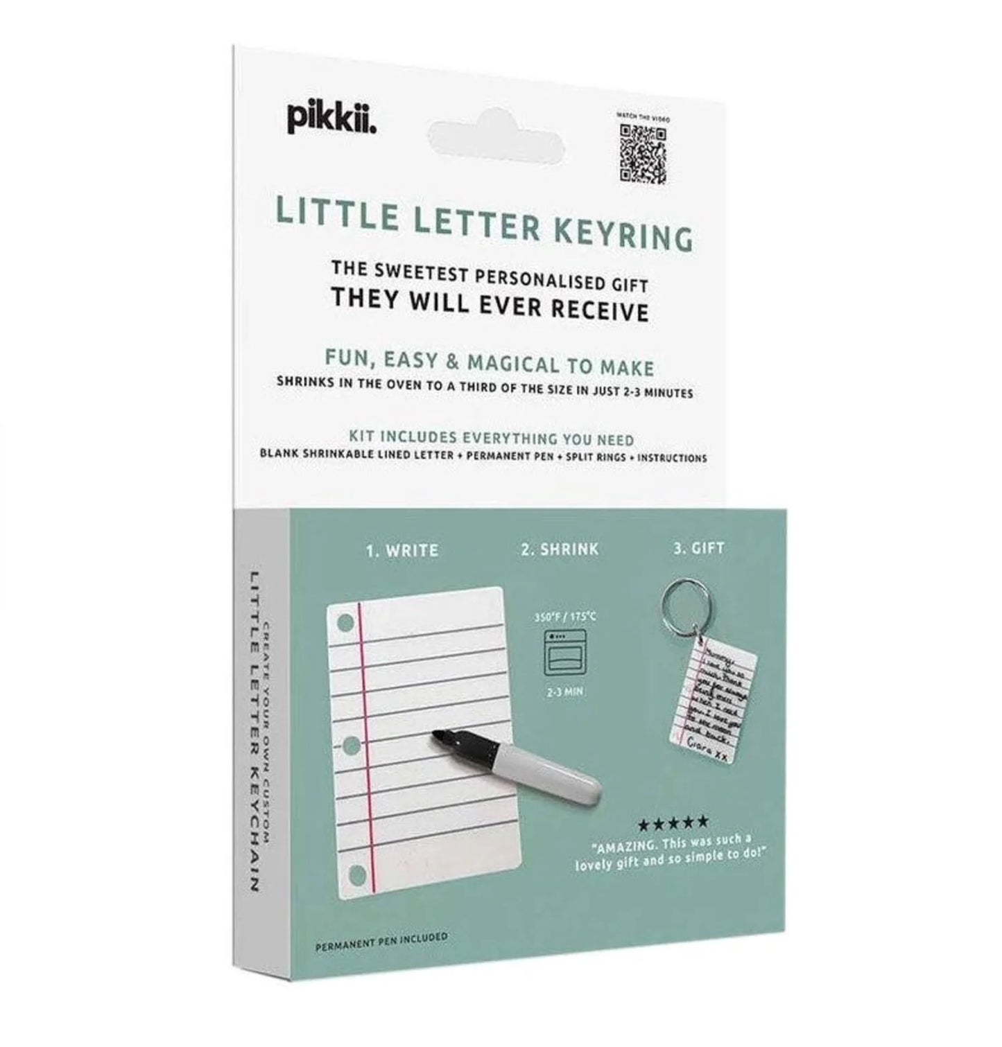 Pikii Shrink Kit Little Letter