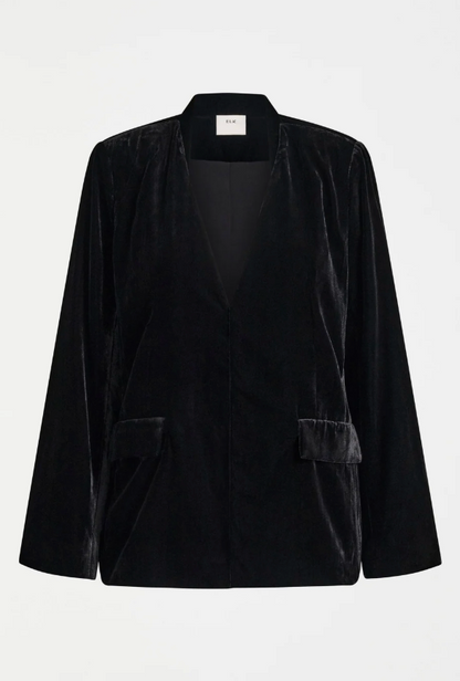 Velvet Soft Blazer Jacket
