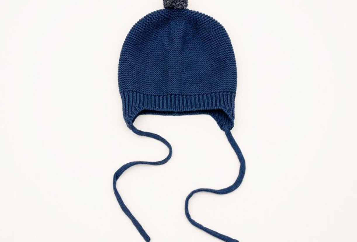Huggie Knit Pom Pom Hat