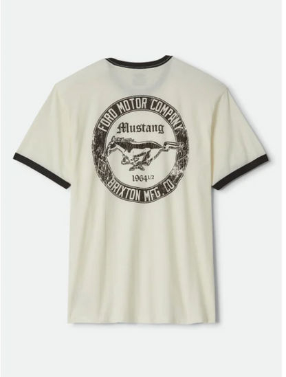 Brixton Ford Mustang Ringer Tee