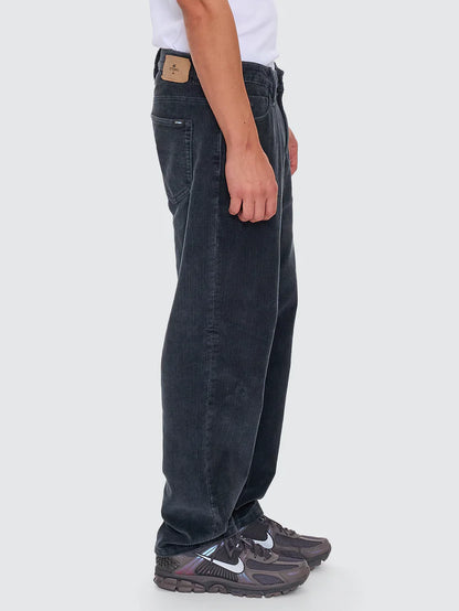 Thrills Slacker Relaxed Cord Jean Ebony